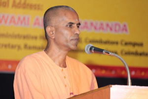 Swami Garishthanandaji, The Secretary of Ramakrishna Mission Vidyalaya, Coimbatore